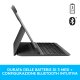 Logitech SLIM FOLIO PRO, custodia Bluetooth con tastiera retroilluminata per iPad Pro da 12,9 pollici (3a e 4a generazione) Layout Italiano ‎QWERTY 9