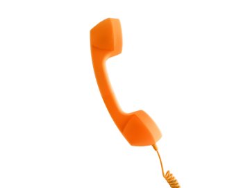 Cable Technologies Old Phone Auricolare Cablato Arancione