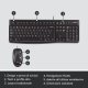 Logitech MK120 Combo Tastiera e Mouse con Filo per Windows, Mouse Ottico Cablato, Tastiera di Dimensioni Standard, USB Plug-and-Play, Compatibile con PC, Laptop 7