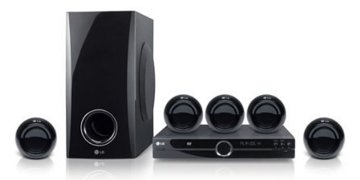 LG HT304SU sistema home cinema 5.1 canali 300 W Nero