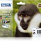 Epson Monkey Multipack 4 colori Nero,Ciano,Magenta e Giallo 2