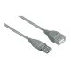 Hama Cavo prolunga USB A 2.0/USB A 2.0 F, 1,8 metri, grigio, 1 stella 2