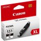 Canon CLI-551XL BK w/sec cartuccia d'inchiostro 1 pz Originale Resa elevata (XL) Nero per foto 2