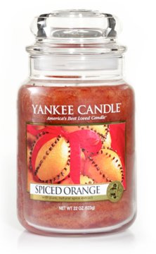 Yankee Candle 1188030E candela di cera Rotondo Arancione 1 pz