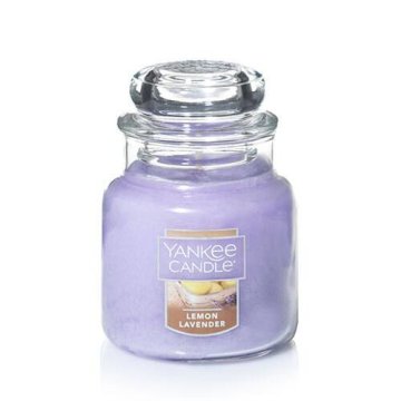 Yankee Candle Lemon Lavender candela di cera Cilindro Spice, Vaniglia Lavanda 1 pz