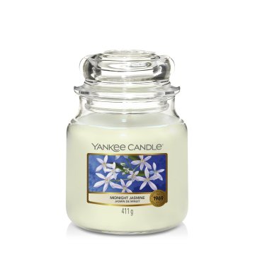 Yankee Candle 1129551E candela di cera Rotondo Caprifoglio, Giacinto, Mandarino Beige 1 pz