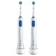 Oral-B PRO 600 Cross Action Adulto BIPACCO 2 Spazzolini - rotante-oscillante Blu, Bianco 2