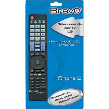 Bravo Original 2 telecomando IR Wireless TV Pulsanti