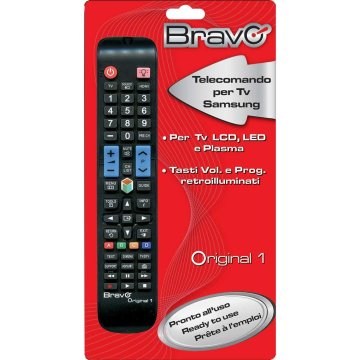 Bravo Original 1 telecomando IR Wireless TV Pulsanti