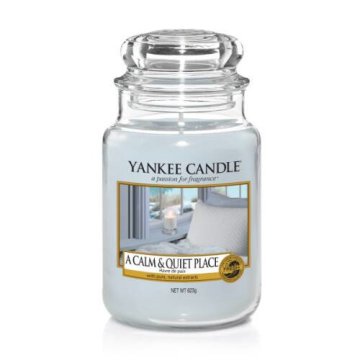 Yankee Candle 1577119E candela di cera Rotondo Blu 1 pz