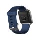 Fitbit FB159ABBUL accessorio indossabile intelligente Band Blu Elastomero, Acciaio inossidabile 4