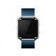 Fitbit FB159ABBUL accessorio indossabile intelligente Band Blu Elastomero, Acciaio inossidabile 5