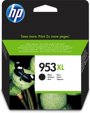 HP Cartuccia di inchiostro nero originale ad alta capacità 953XL