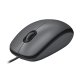 Logitech M100 Mouse USB con Cavo, 3 Pulsanti, Tracciamento Ottico 1000 DPI, Ambidestro, Compatibile con PC, Mac, Laptop 2