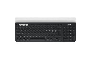 Logitech K780 Multi-Device Wireless Keyboard tastiera Universale RF senza fili + Bluetooth QWERTY Italiano Grigio, Bianco