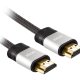 Ekon ECVHDMI30METG cavo HDMI 3 m HDMI tipo A (Standard) Nero, Metallico 2