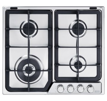 De’Longhi PFI 46 GH Acciaio inossidabile Da incasso 60 cm Gas 4 Fornello(i)