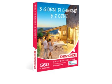 Emozione3 3 giorni di charme e 2 cene