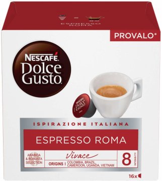 Nestle Nescafé Dolce Gusto Espresso Roma Capsule caffè 16 pz