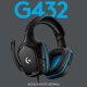 Logitech G G432 Auricolare Cablato A Padiglione Giocare Nero, Blu 11