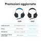 Logitech G G432 Auricolare Cablato A Padiglione Giocare Nero, Blu 16