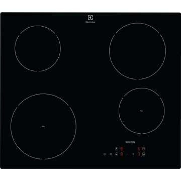 Electrolux EIR60420CK Nero Da incasso 59 cm Piano cottura a induzione 4 Fornello(i)