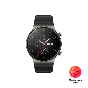 Huawei WATCH GT 2 Pro 3,53 cm (1.39") AMOLED 46 mm Digitale 454 x 454 Pixel Touch screen Nero GPS (satellitare)