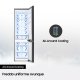 Samsung RB38A7B6BB1 frigorifero Combinato BESPOKE Libera installazione con congelatoreE 2m 390 L con rivestimento in acciaio inox Classe B, Nero Antracite 18