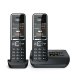 Gigaset COMFORT 550A duo Telefono analogico/DECT Identificatore di chiamata Nero 11