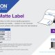 Epson PE Matte Label - Die-cut Roll: 102mm x 76mm, 1570 labels 2