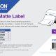 Epson PE Matte Label - Die-cut Roll: 102mm x 76mm, 1570 labels 3