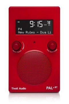 Tivoli Audio PAL+BT Portatile Analogico Rosso