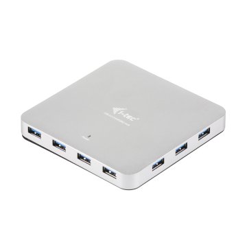 i-tec Metal U3HUBMETAL10 hub di interfaccia USB 3.2 Gen 1 (3.1 Gen 1) Type-A 5000 Mbit/s Argento