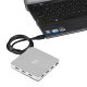 i-tec Metal U3HUBMETAL10 hub di interfaccia USB 3.2 Gen 1 (3.1 Gen 1) Type-A 5000 Mbit/s Argento 7