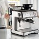 Ariete Metal line 1313 - Macchina da Caffè con Macinacaffè in Acciaio Inox - per Polvere e Cialde ESE - 1 e 2 tazze - Montalatte - 15 bar - 1600 Watt - 2 Litri 4