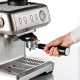 Ariete Metal line 1313 - Macchina da Caffè con Macinacaffè in Acciaio Inox - per Polvere e Cialde ESE - 1 e 2 tazze - Montalatte - 15 bar - 1600 Watt - 2 Litri 5