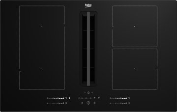 Beko HIXI 84700 UF Nero Da incasso 80 cm Piano cottura a induzione 4 Fornello(i)