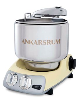 Ankarsrum AKM6230 robot da cucina 7 L Crema, Acciaio inox