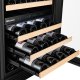 Hisense RW17W4NWLG0 cantina vino Cantinetta vino con compressore Libera installazione Nero 46 bottiglia/bottiglie 5