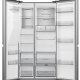 Hisense RS818N4TIE frigorifero side-by-side Libera installazione 632 L E Acciaio inossidabile 19