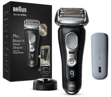 Braun Series 9 9420s Rasoio Trimmer Nero