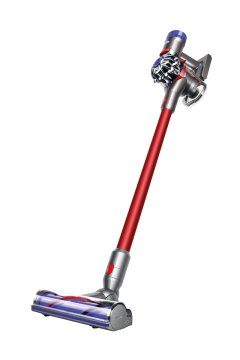 Dyson V8 Extra aspirapolvere senza filo Rosso, Argento Senza sacchetto