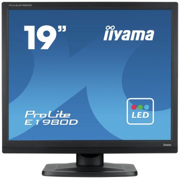 iiyama ProLite E1980D-B1 LED display 48,3 cm (19") 1280 x 1024 Pixel XGA Nero