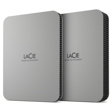 LaCie Mobile Drive (2022) disco rigido esterno 2 TB 2.5" USB tipo-C 3.2 Gen 1 (3.1 Gen 1) Argento