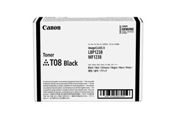 Canon TONER T08 NERO cartuccia toner 1 pz Originale Nero