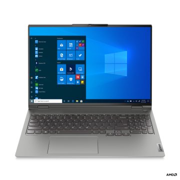 Lenovo ThinkBook 16p AMD Ryzen™ 7 5800H Computer portatile 40,6 cm (16") WQXGA 16 GB DDR4-SDRAM 512 GB SSD NVIDIA GeForce RTX 3060 Wi-Fi 6 (802.11ax) Windows 11 Pro Grigio