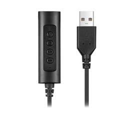 ADATTATORE AUDIO DA JACK 4 POLI A USB-A