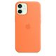 Apple Custodia MagSafe in silicone per iPhone 12 mini - Kumquat 3