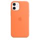 Apple Custodia MagSafe in silicone per iPhone 12 mini - Kumquat 5