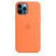 Apple Custodia MagSafe in silicone per iPhone 12 Pro Max - Kumquat 2